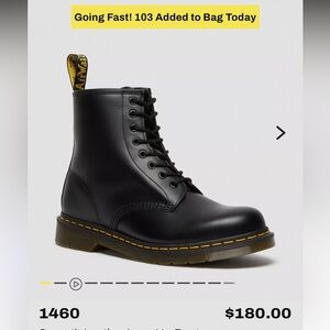 Dr. Martens Boots-Original 1460 Style - Nearly new!